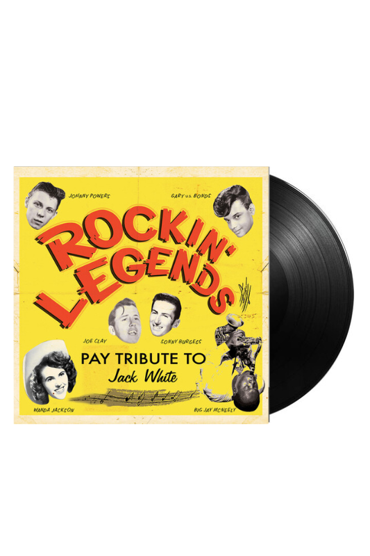 Rockin' Legends Pay Tribute to Jack White LP Vinyl Record Album