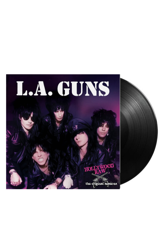 LA Guns - Hollywood Raw LP Vinyl Record Album