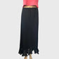 VINTAGE Y2K GO TO BLACK MAXI SKIRT - SIZE SMALL